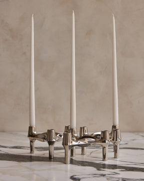 Trio of BMF Stacking Candle Holders by STOFF Nagel