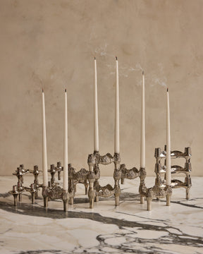 Trio of BMF Stacking Candle Holders by STOFF Nagel