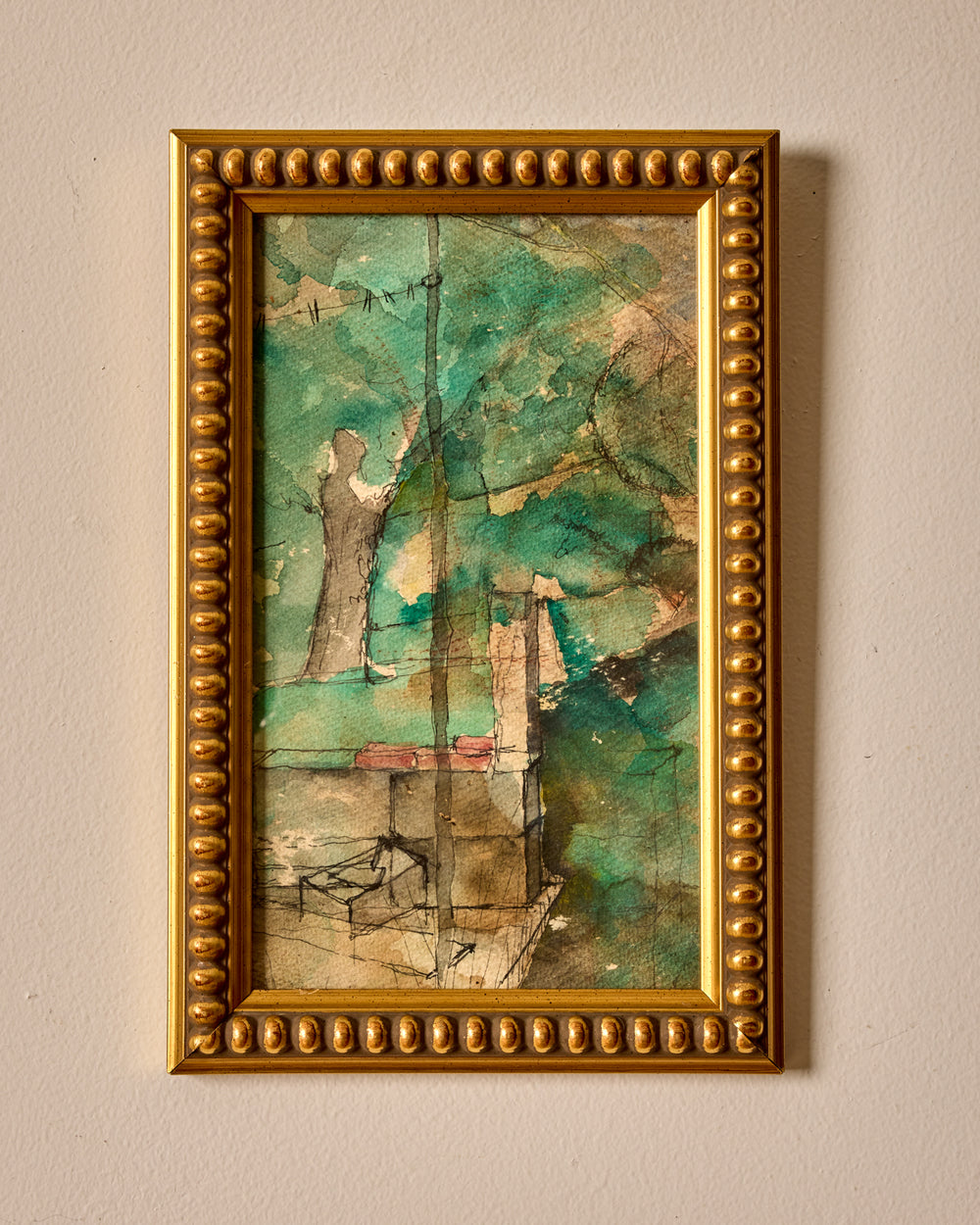 Ink & Watercolor Landscape