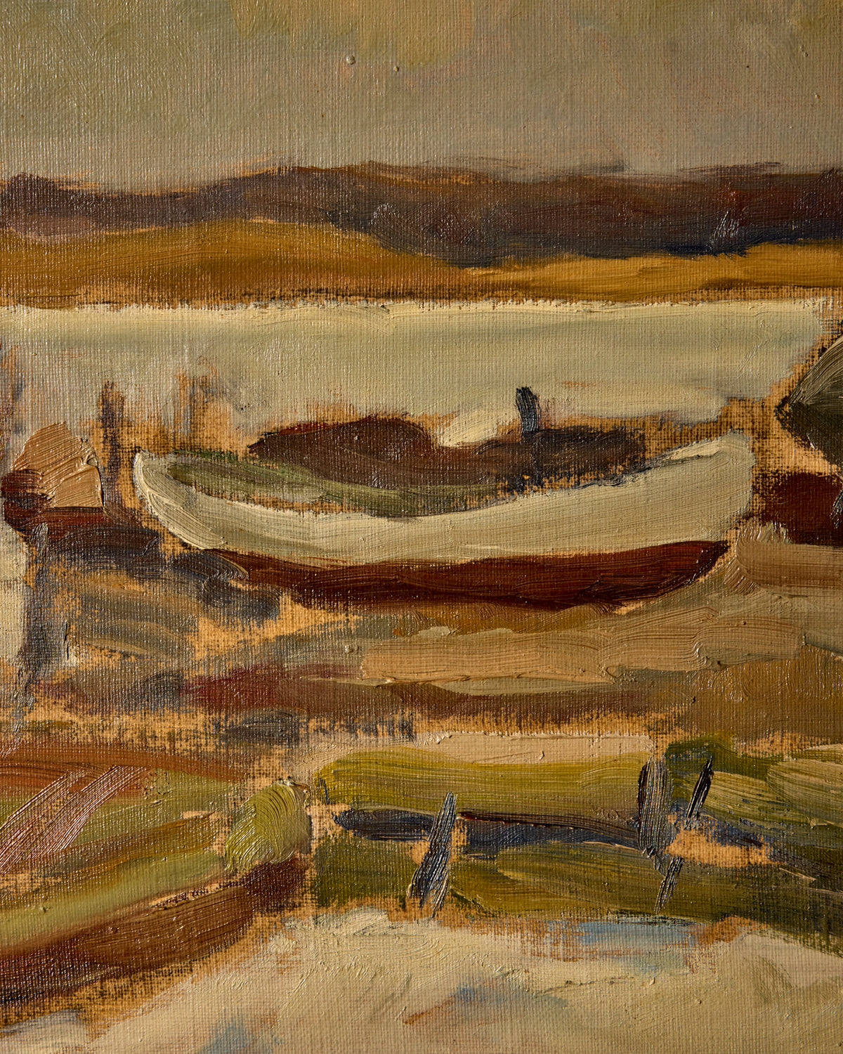 Boats on the Lake Shore - 1940