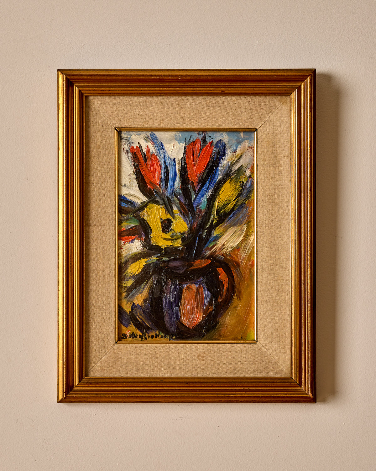 Expressionist Floral, 1968