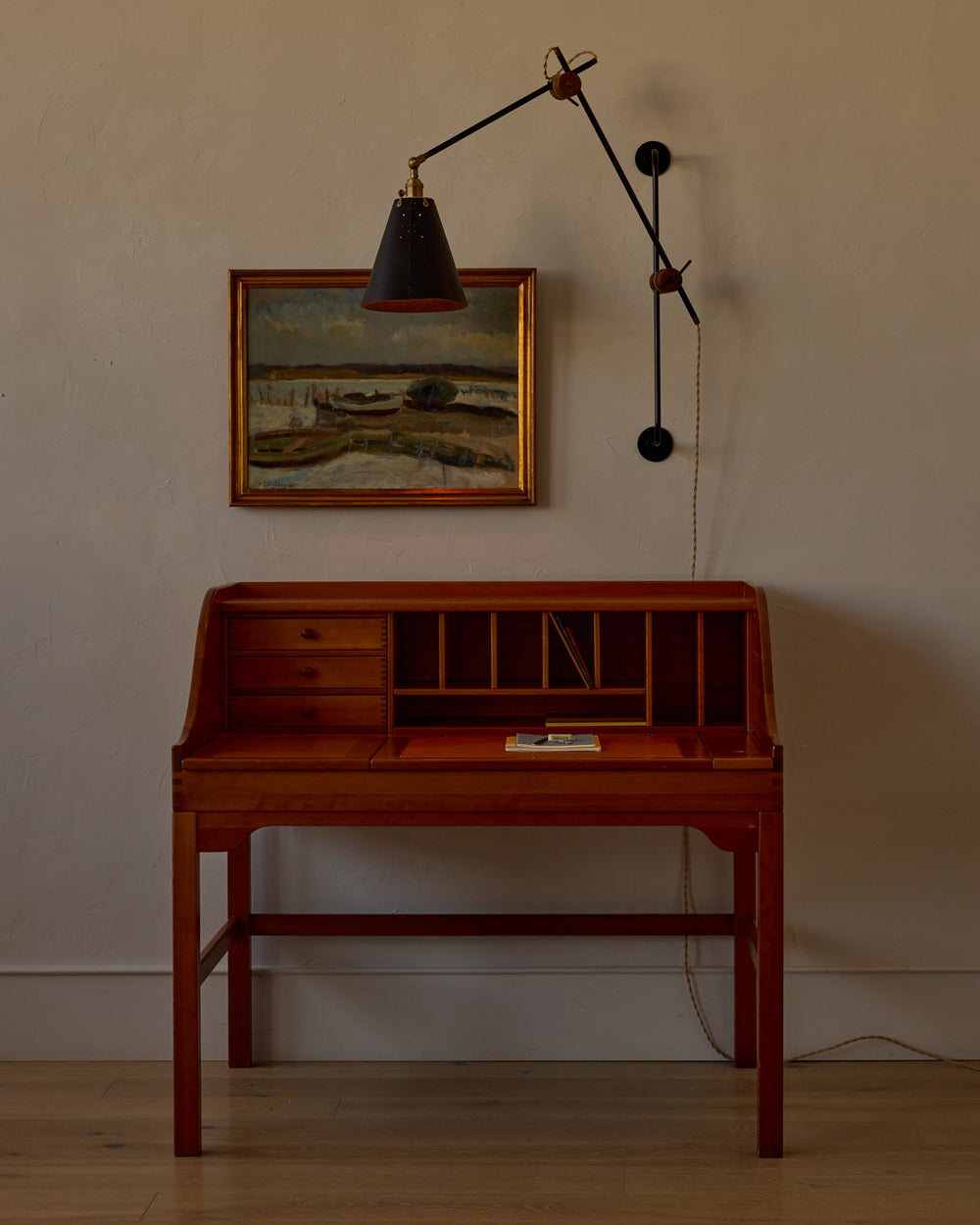 Solid Cherry Writing Desk by Andreas Hansen