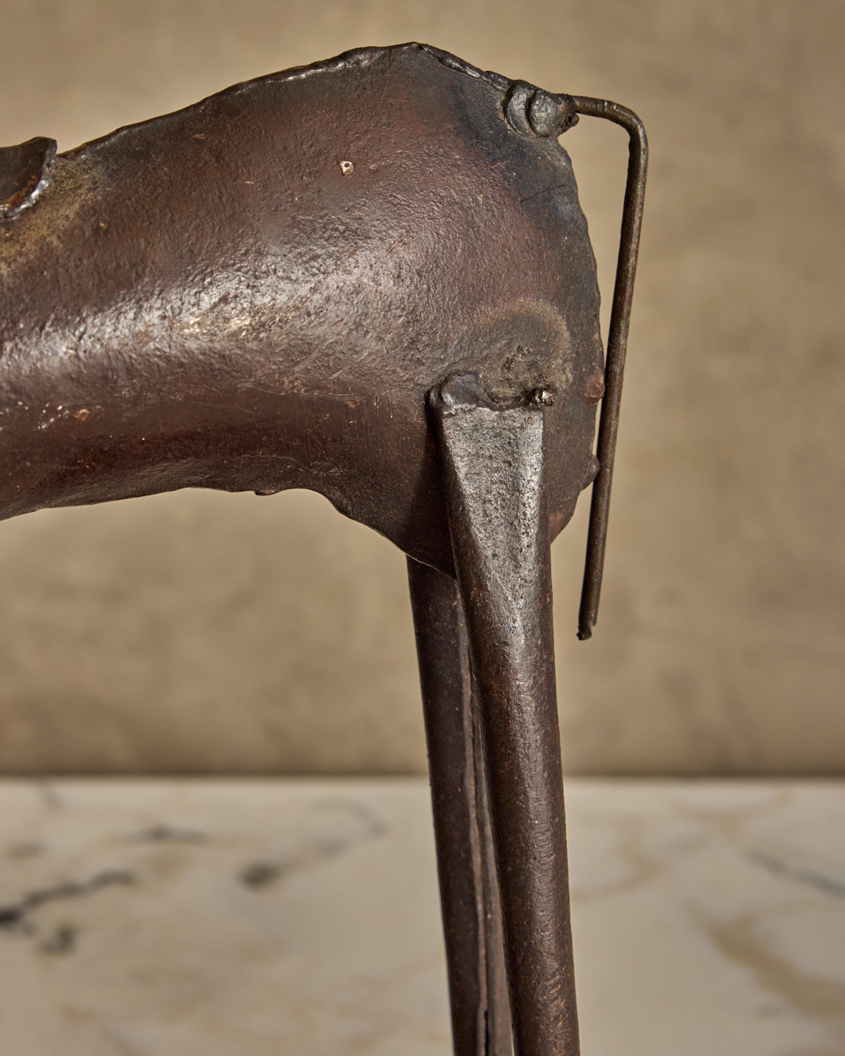 Metal Horse Sculpture