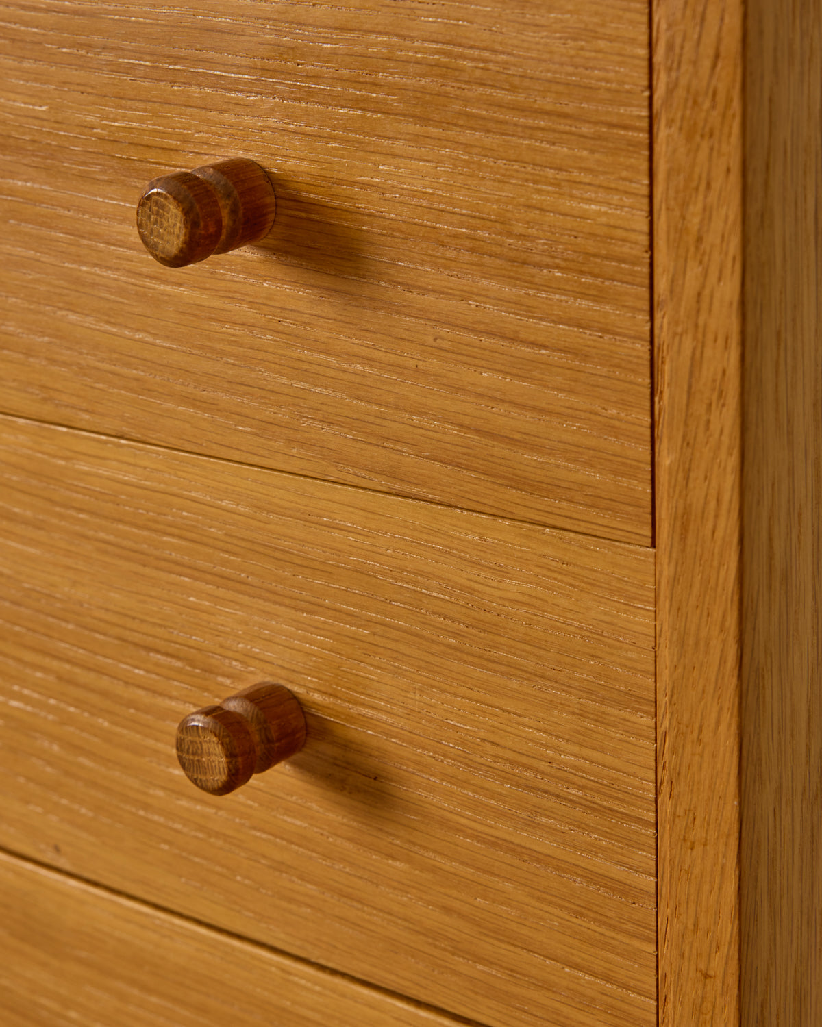 Oak Cabinet with Drawers by Rud Thygesen & Johnny Sorensen