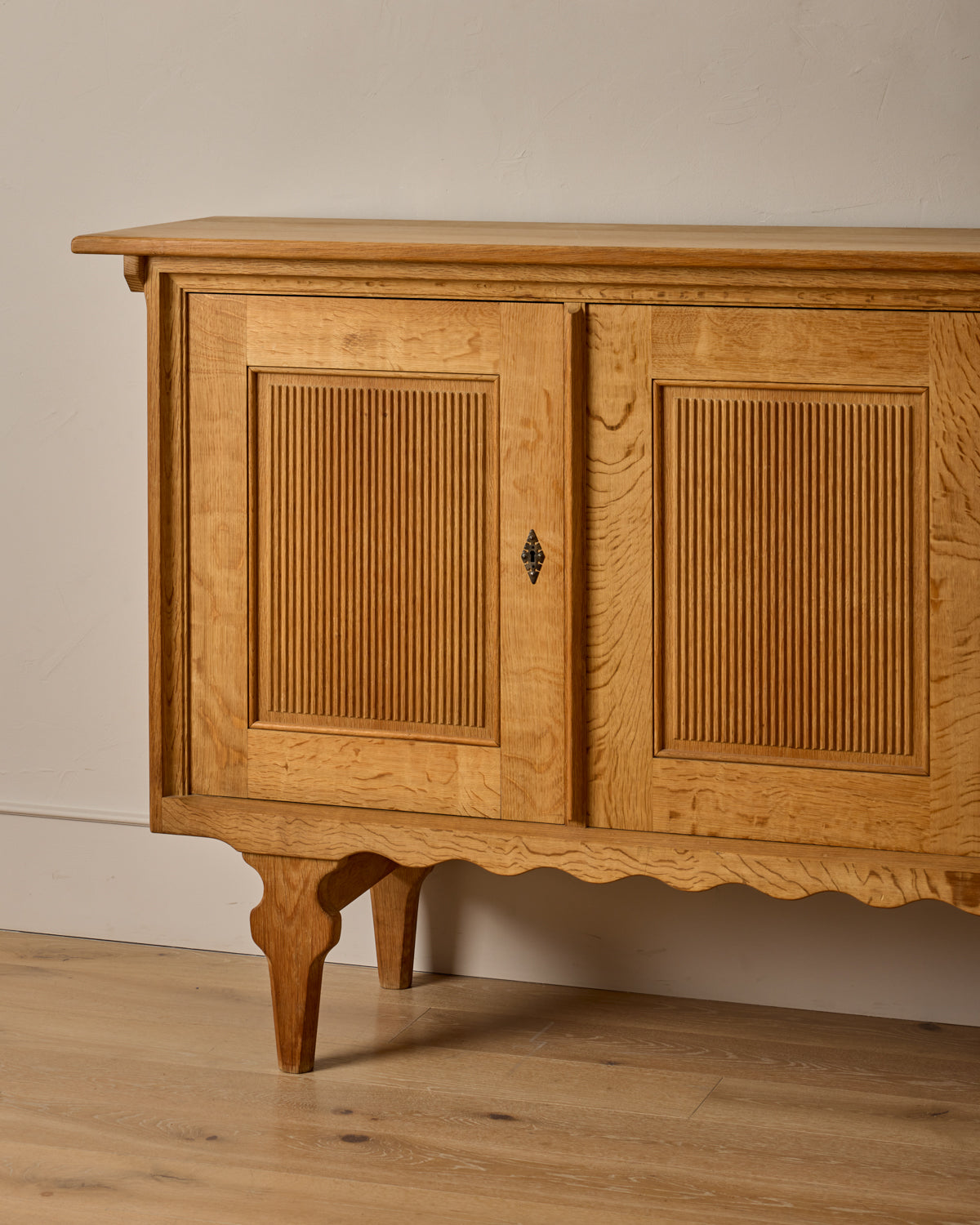 1960s Danish Oak Highboard