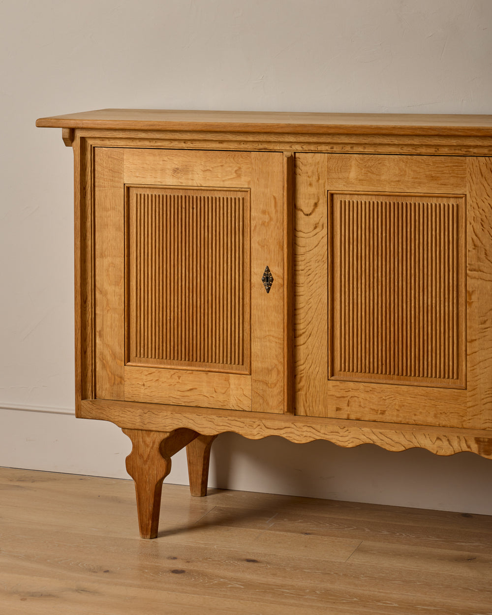 1960s Danish Oak Highboard