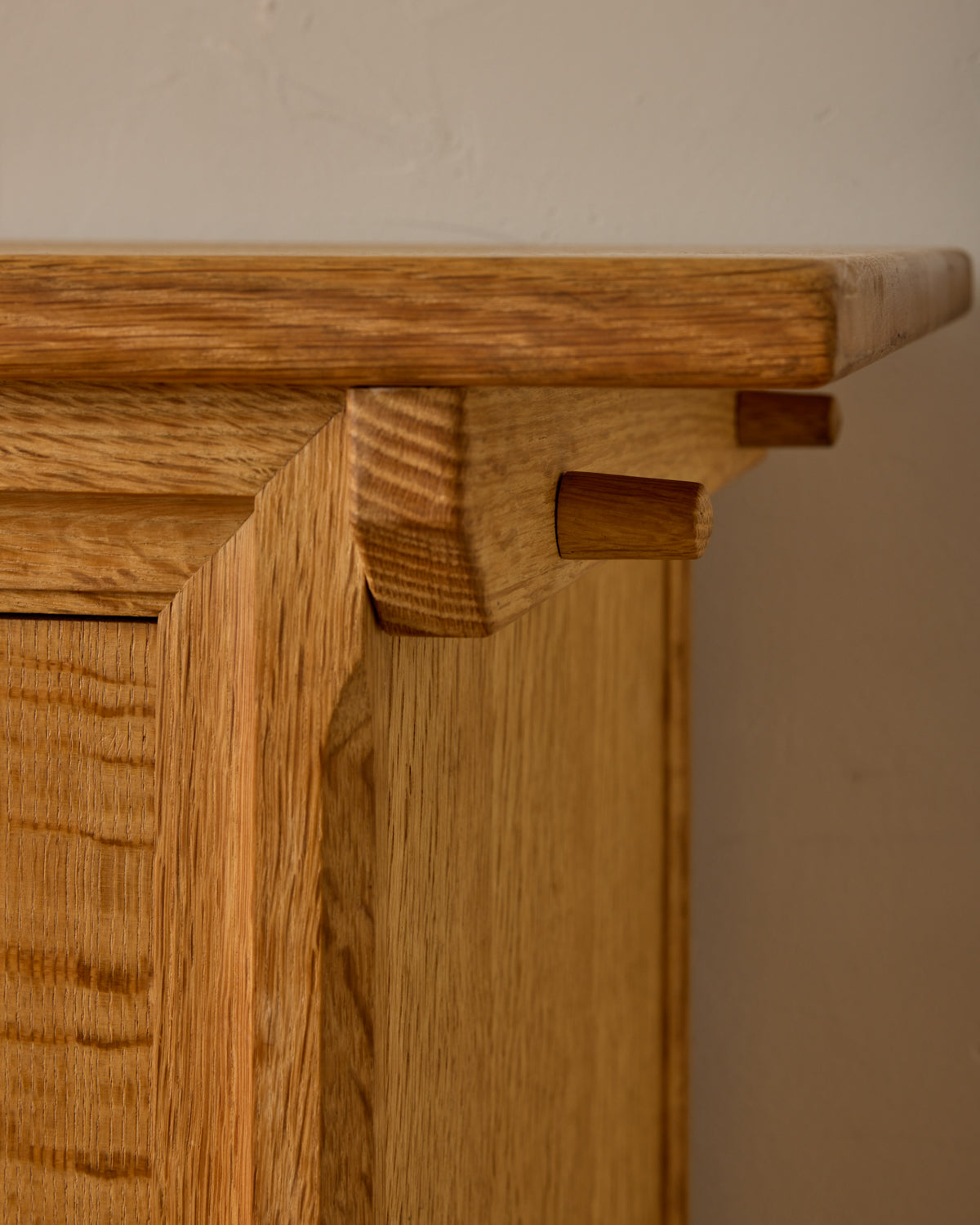 1960s Danish Oak Highboard