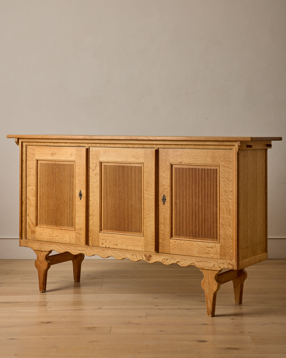 1960s Danish Oak Highboard