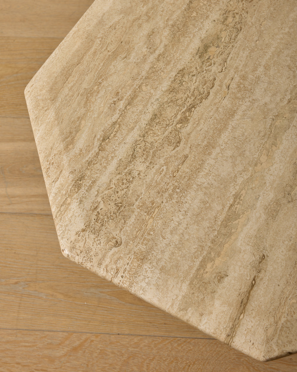 Travertine Nesting Tables - Set of 3