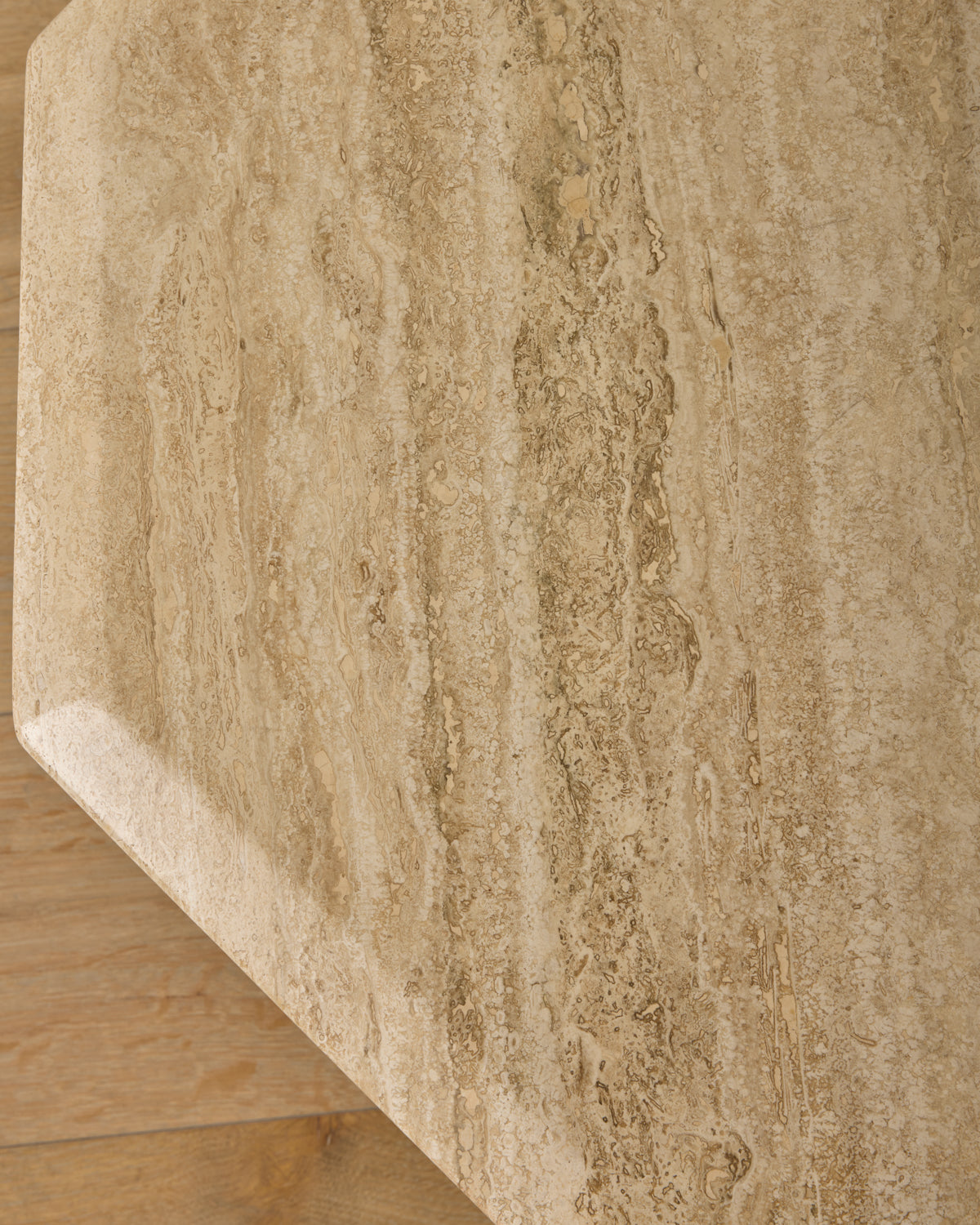 Travertine Nesting Tables - Set of 3