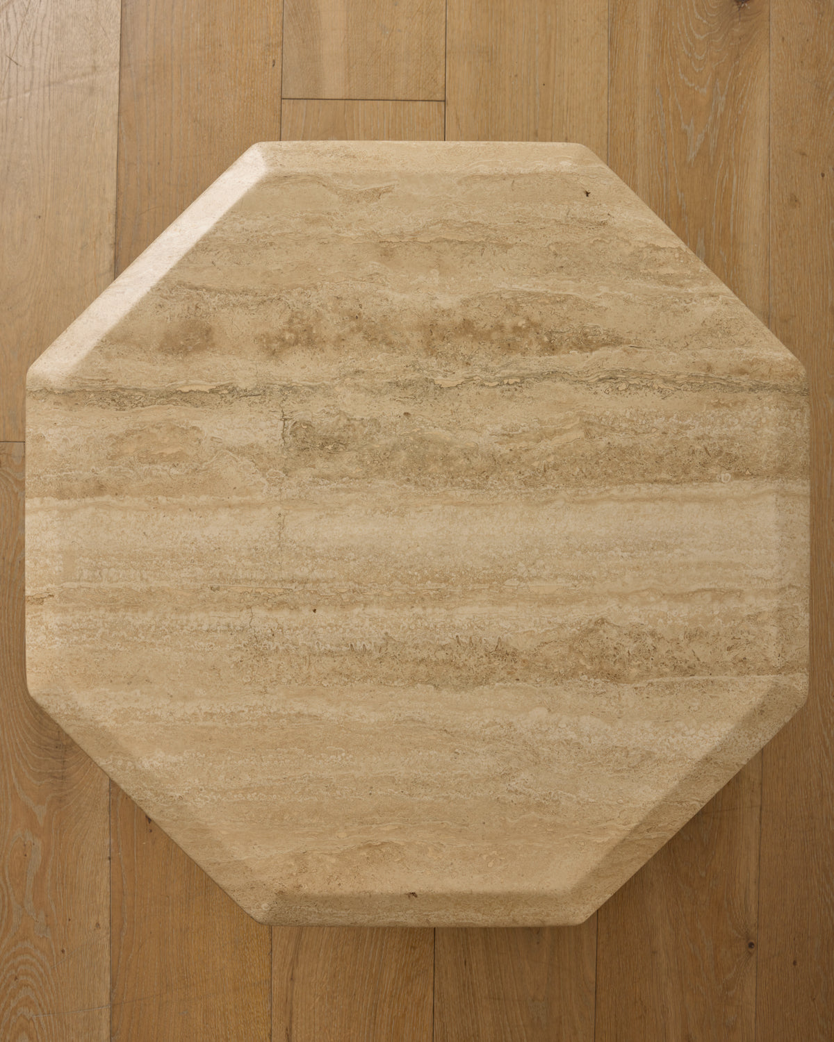 Travertine Nesting Tables - Set of 3