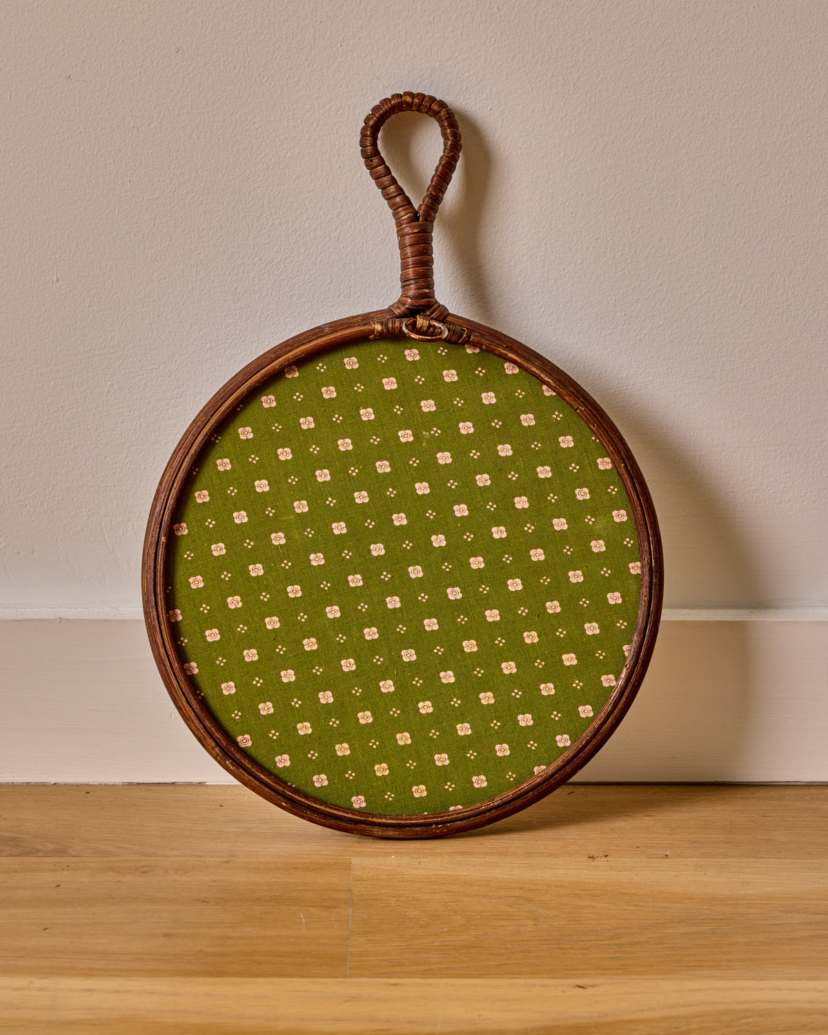 Beaded Hanging Mirror