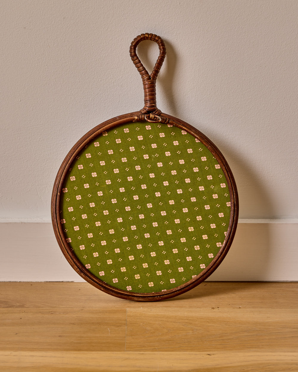Beaded Hanging Mirror