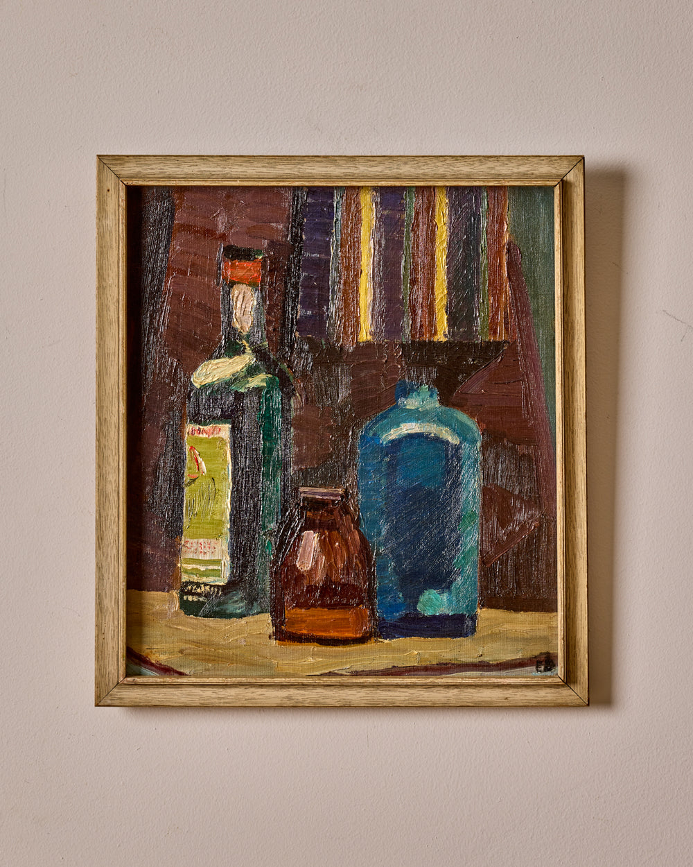 Bottles Oil Painting