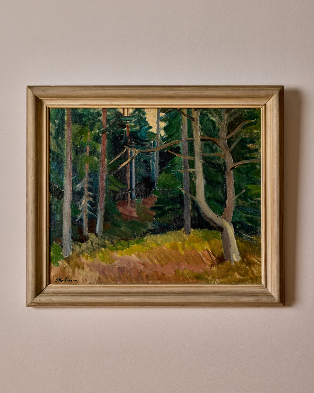 Entering Dense Forest