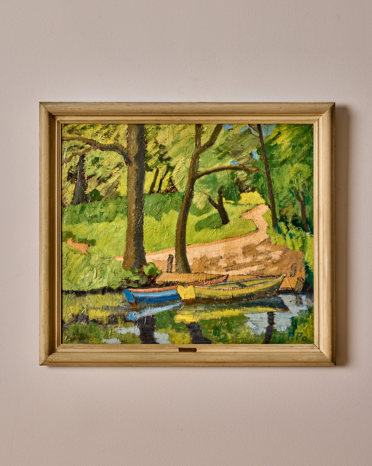 Boats in Pond