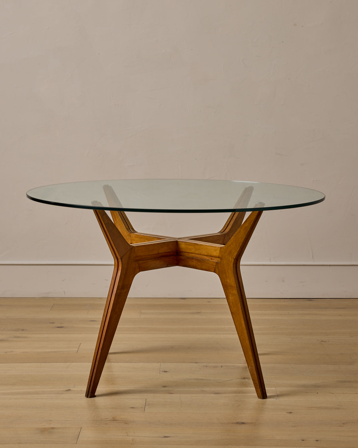 Round Glass Dining Table