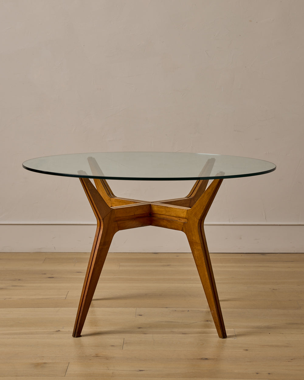 Round Glass Dining Table