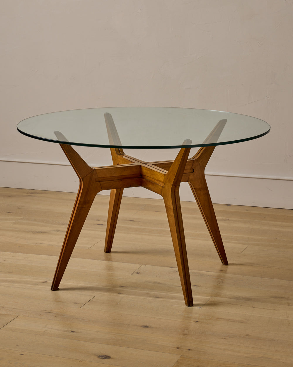 Round Glass Dining Table