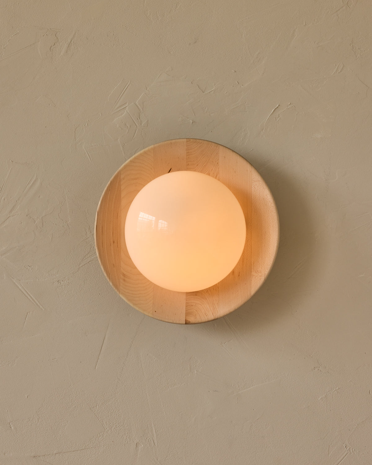 Edmund Flush Mount - Clear Maple