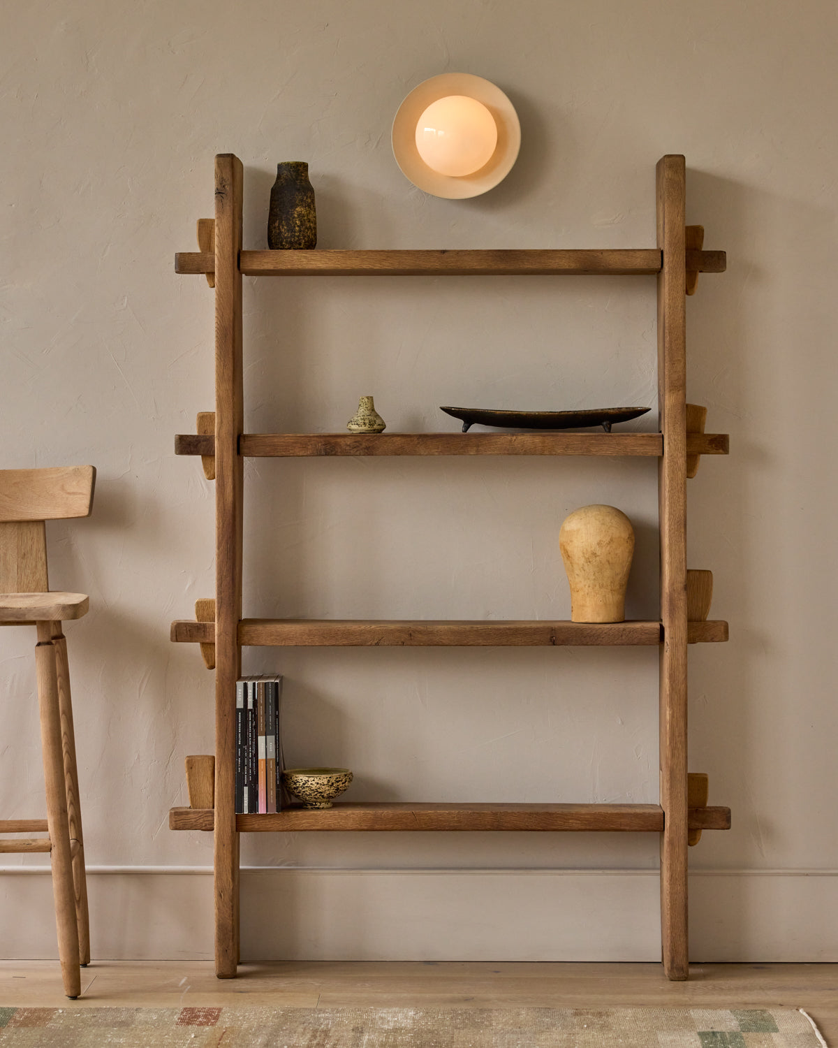 Primitive French Bookshelf