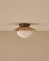 Edmund Flush Mount - Clear Maple