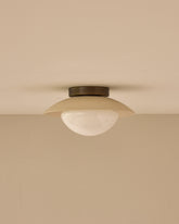 Edmund Flush Mount - Biscuit Ceramic