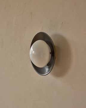 Edmund Flush Mount - Almost Black Ceramic