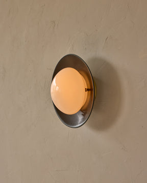 Edmund Flush Mount - Almost Black Ceramic
