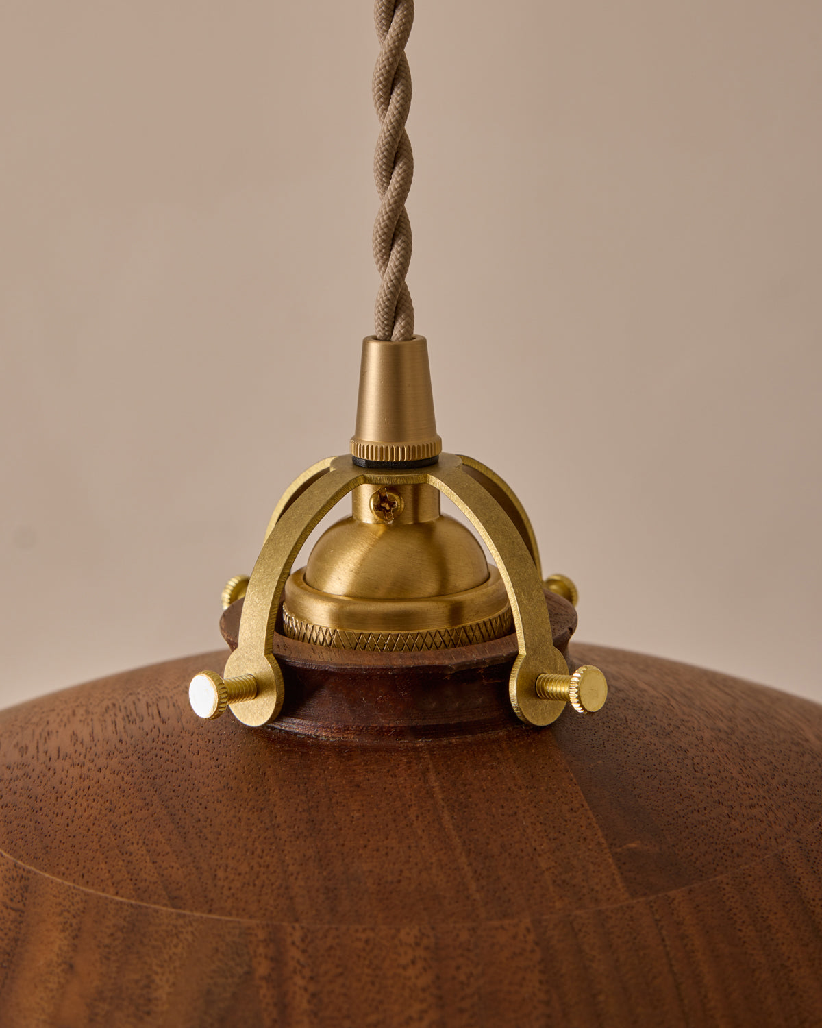 #shade-finish_black walnut #Cord-Color---Glass_Beige Cord - Clear Globe