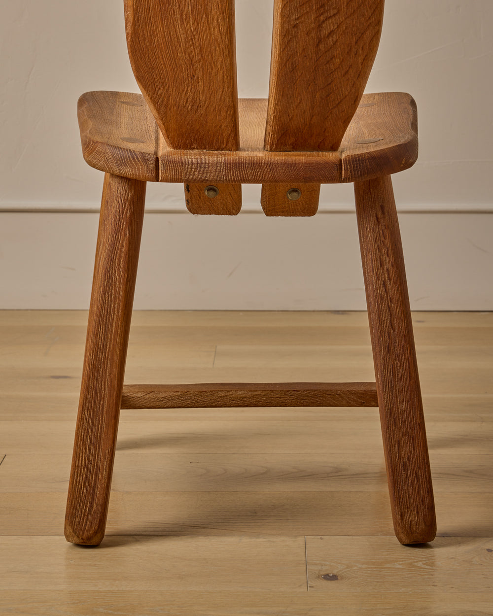 Belgian Oak Dining Chairs by De Puydt - Set of 6
