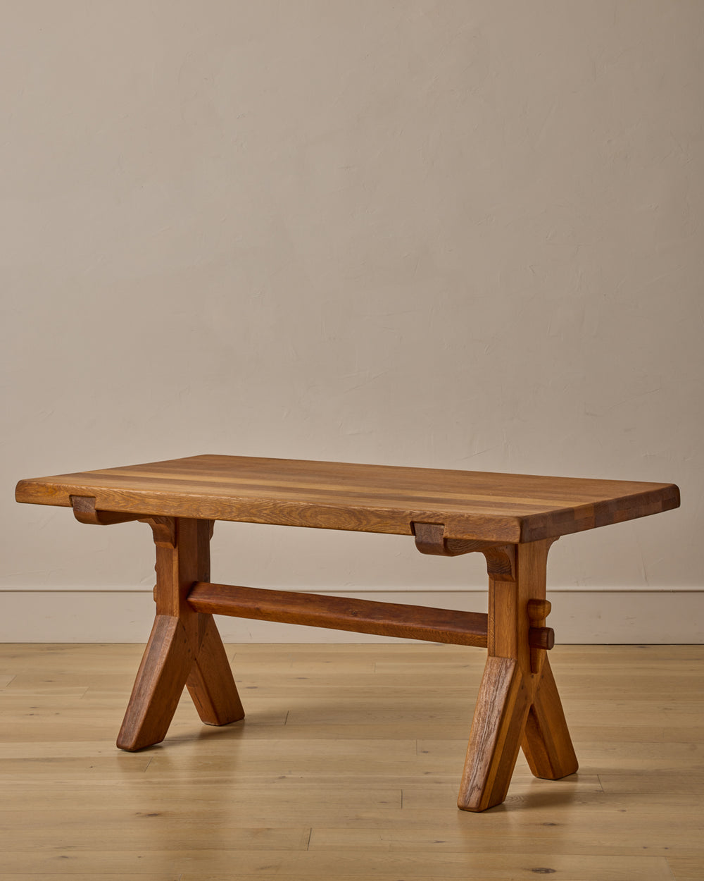 Oak Dining Table by De Puydt