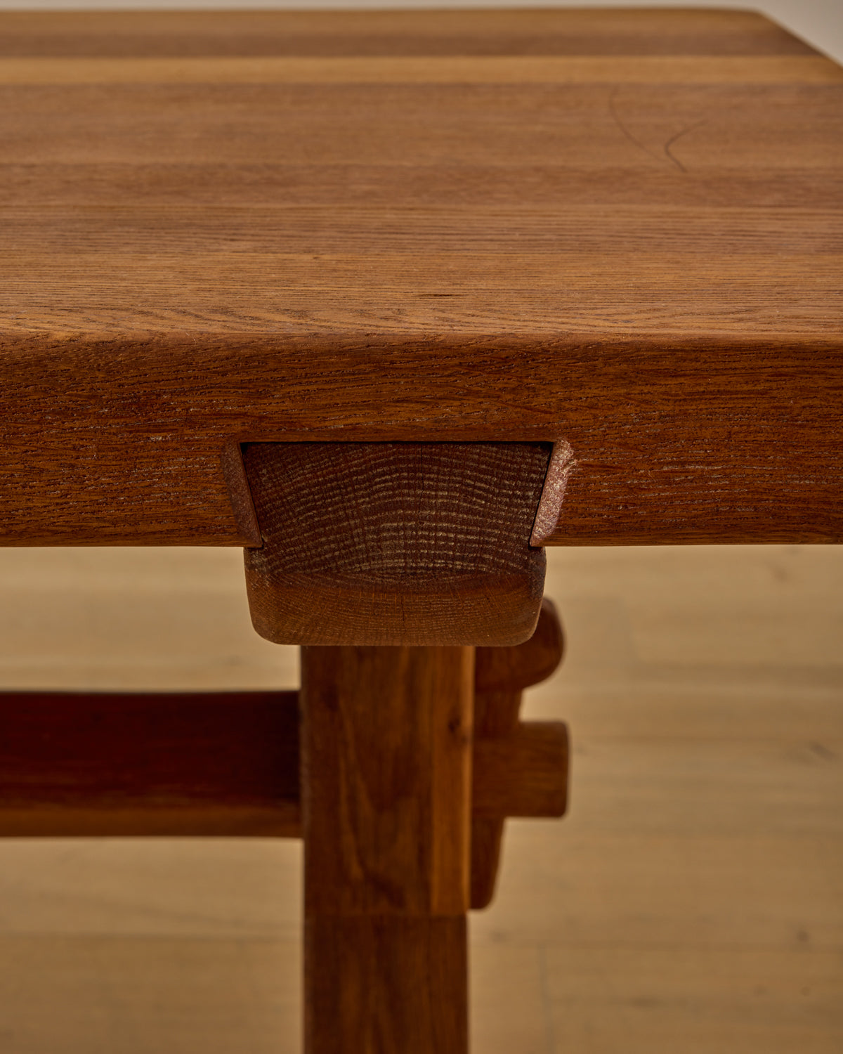 Oak Dining Table by De Puydt