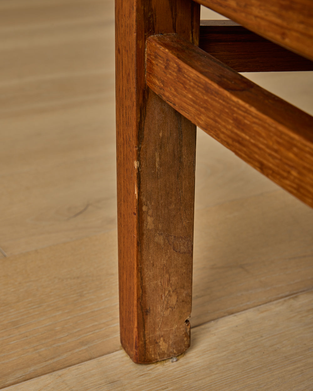 1940s Dutch High Back Rush Chair