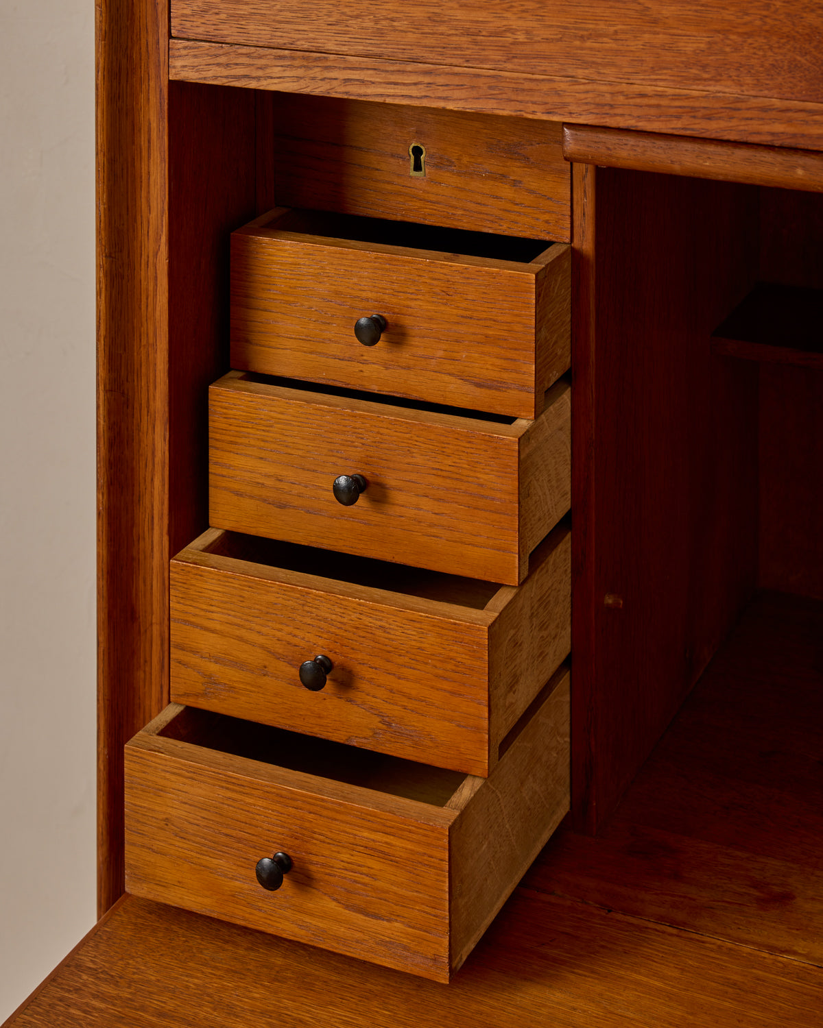 1940s Danish Dressing Cabinet with Mirror