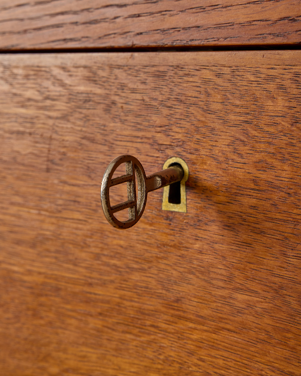 1940s Danish Dressing Cabinet with Mirror