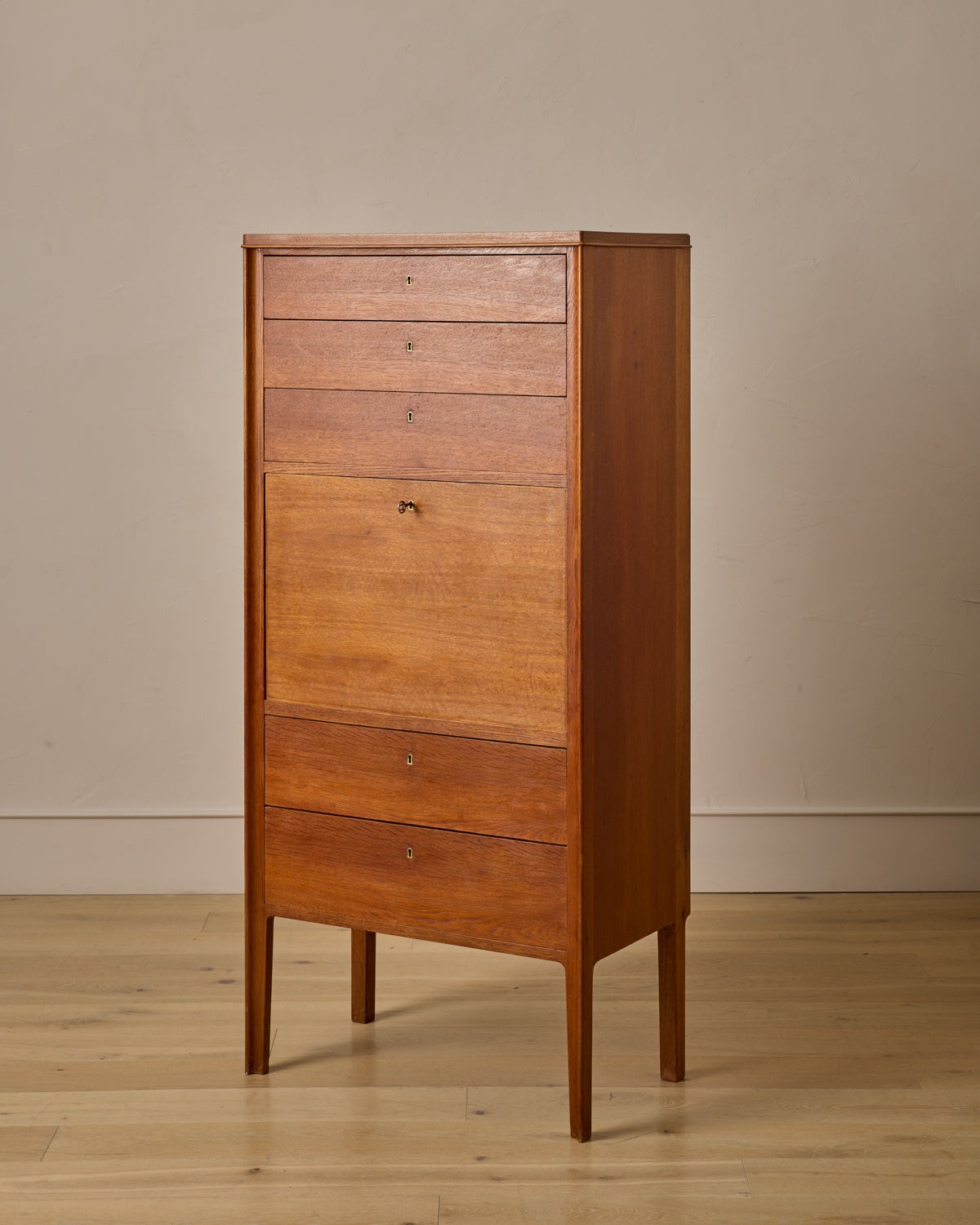 1940s Danish Dressing Cabinet with Mirror