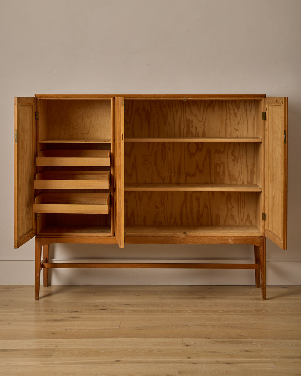 Pine Highboard by Goran Malmval