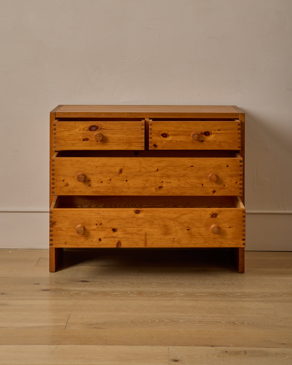 Swedish Pine Chest of Drawers