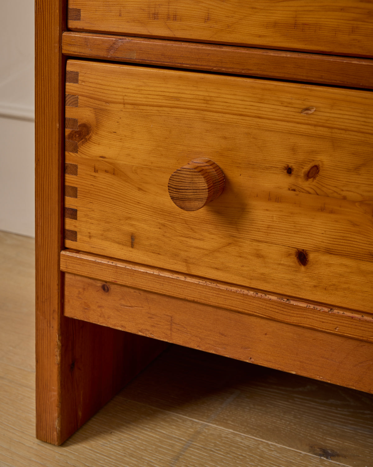 Swedish Pine Chest of Drawers