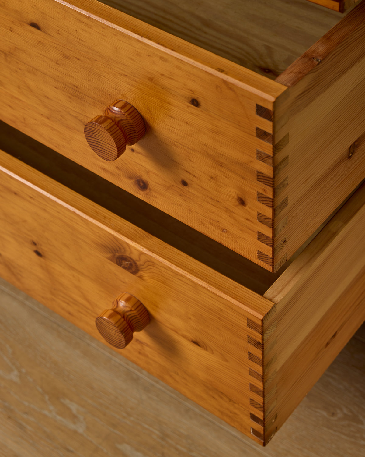 Swedish Pine Chest of Drawers