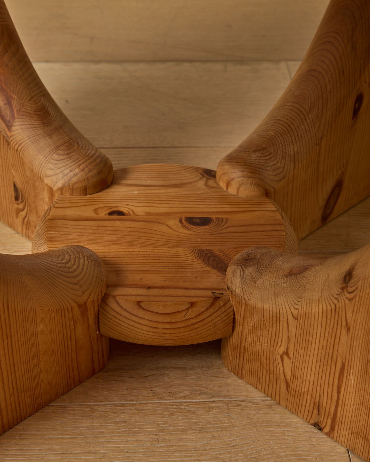 Pine Coffee Table by Rainer Daumiller