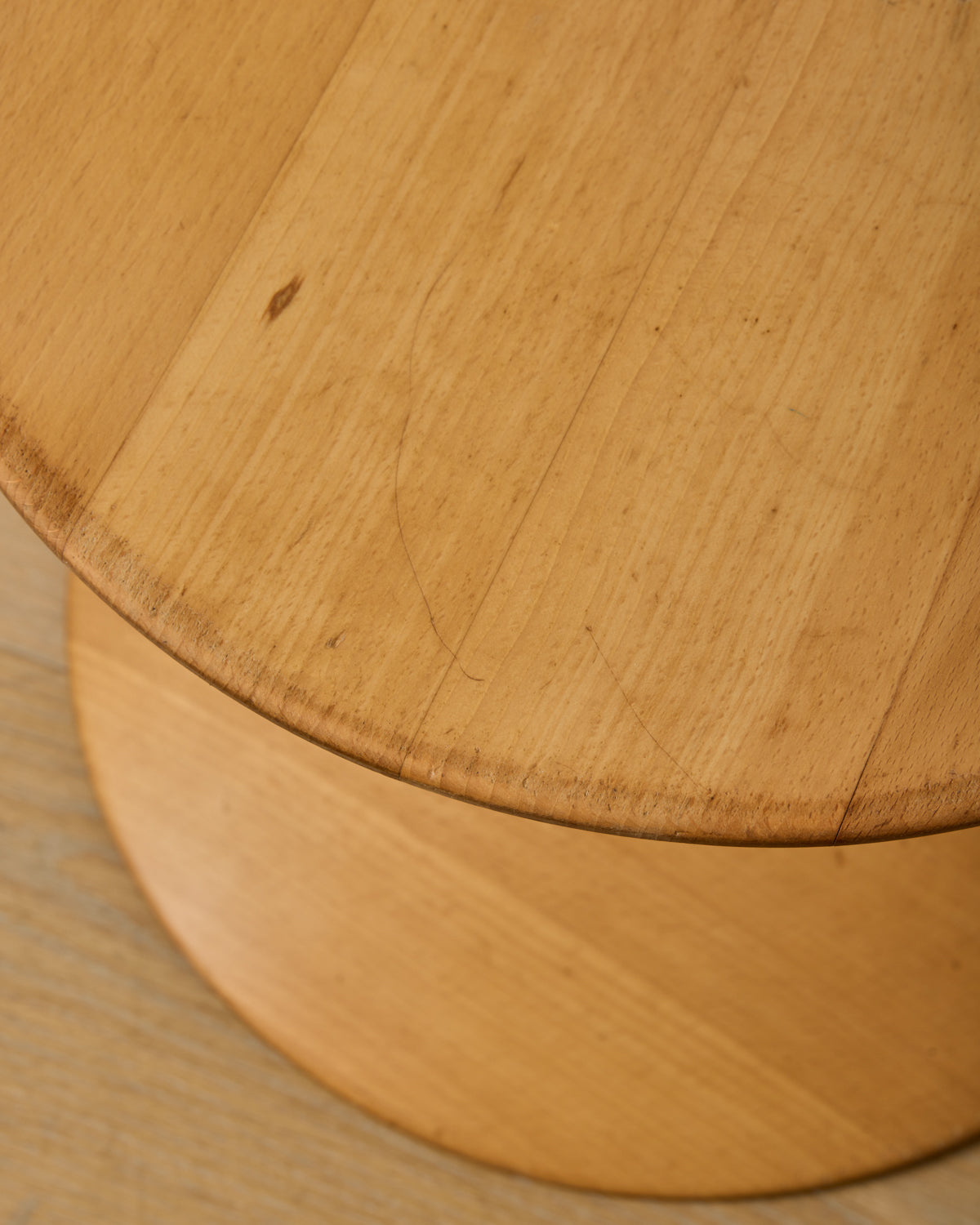 Solid Beech "Trisse" Side Table by Nanna Ditzel
