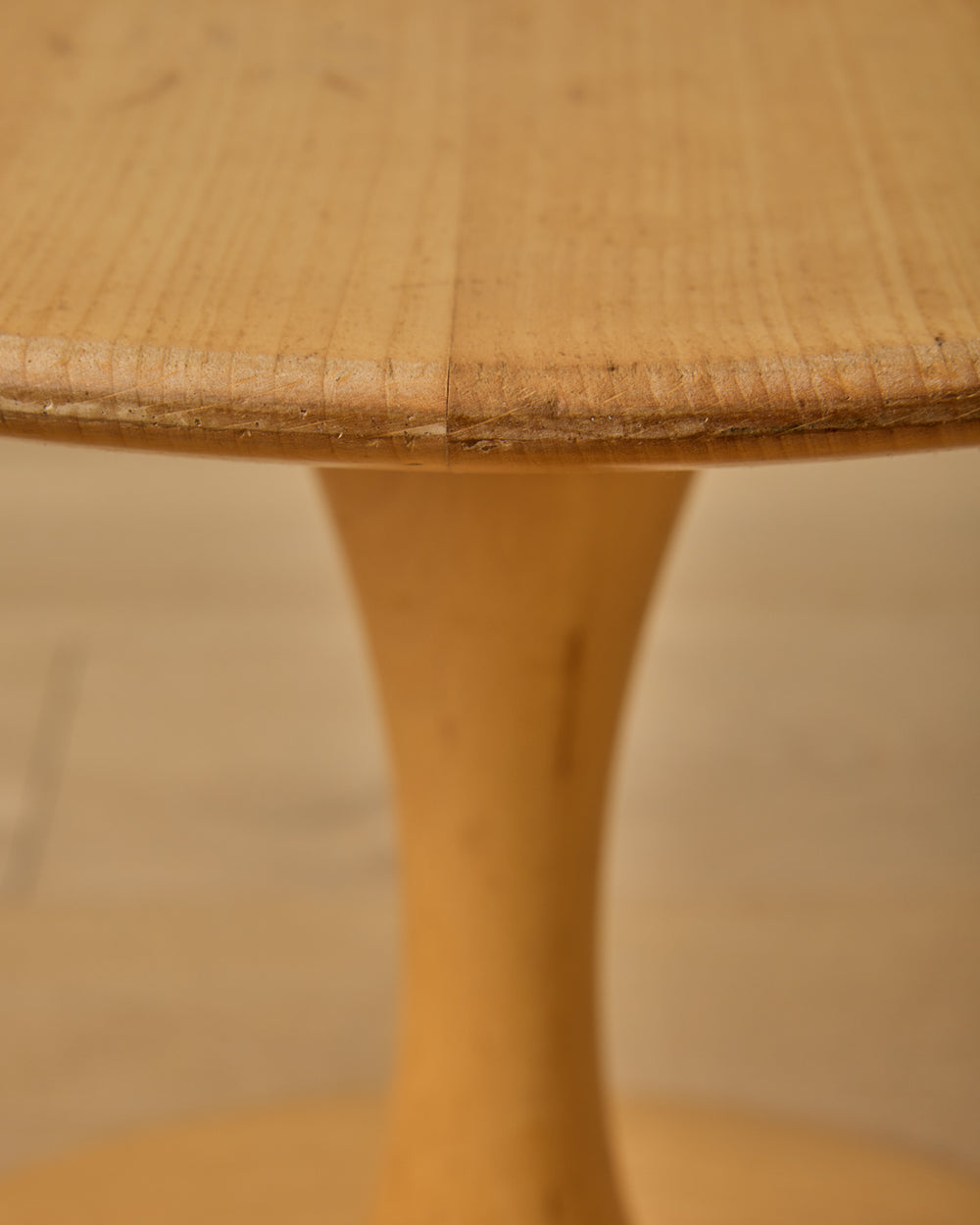 Solid Beech "Trisse" Side Table by Nanna Ditzel