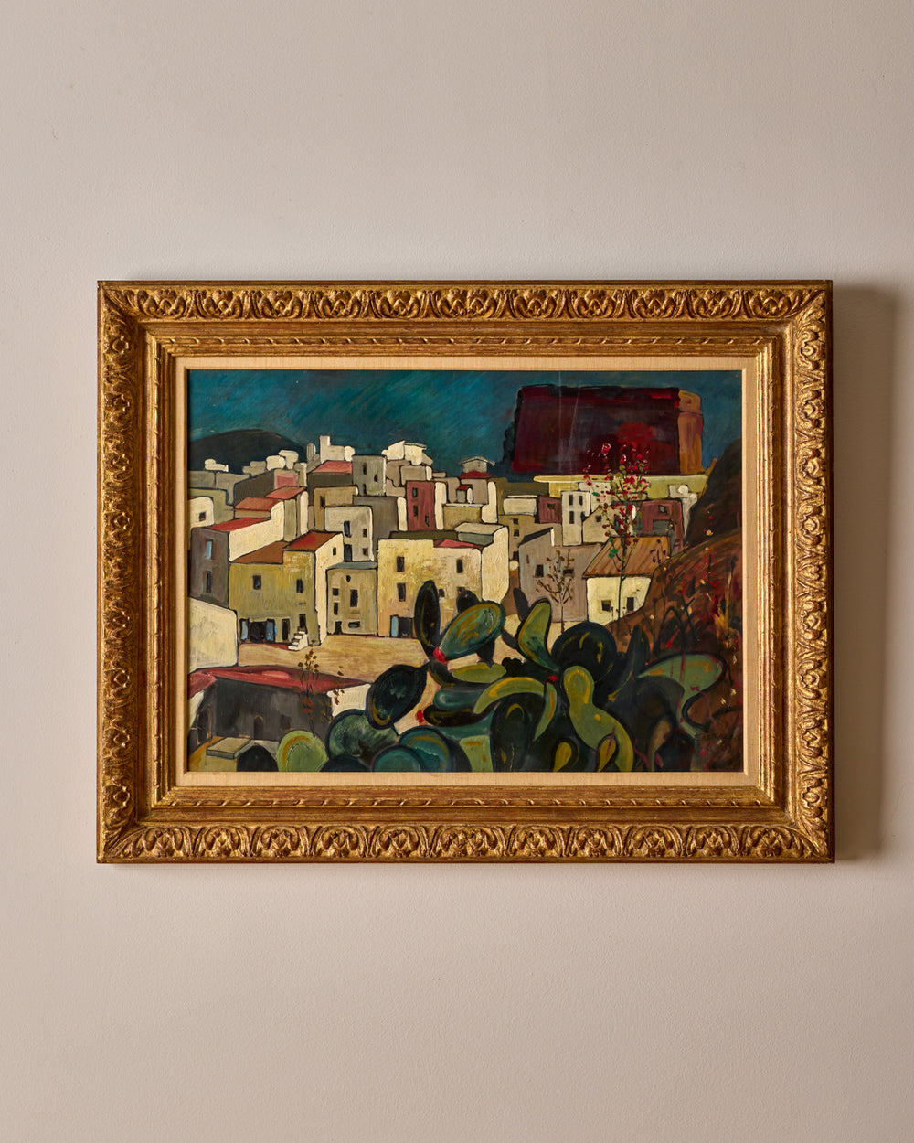 White-Washed Village, Southern France