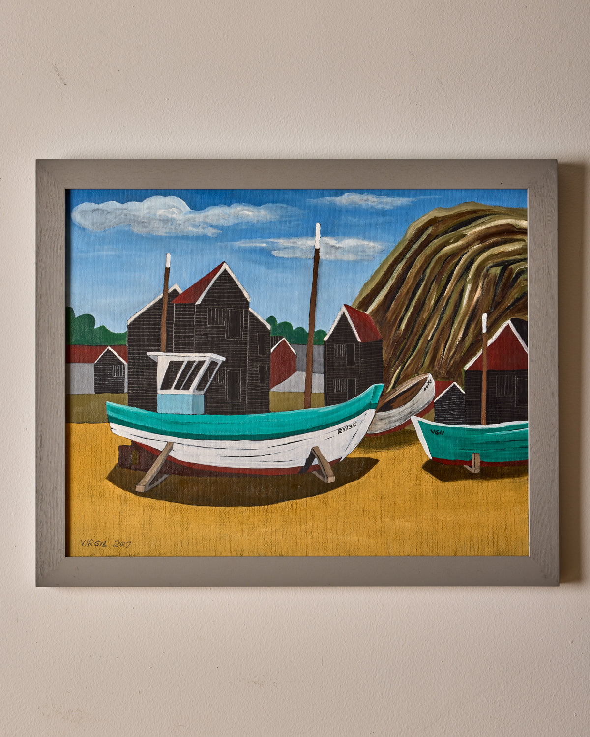 "Black Tar Huts"