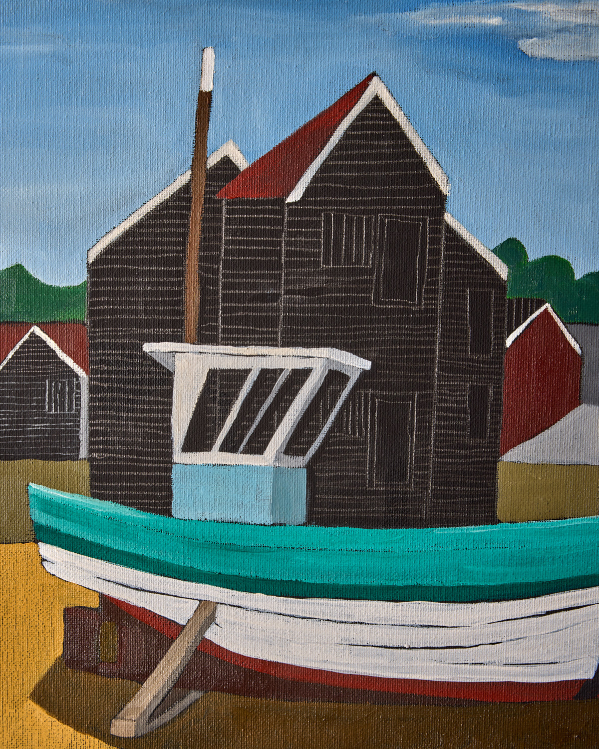 "Black Tar Huts"