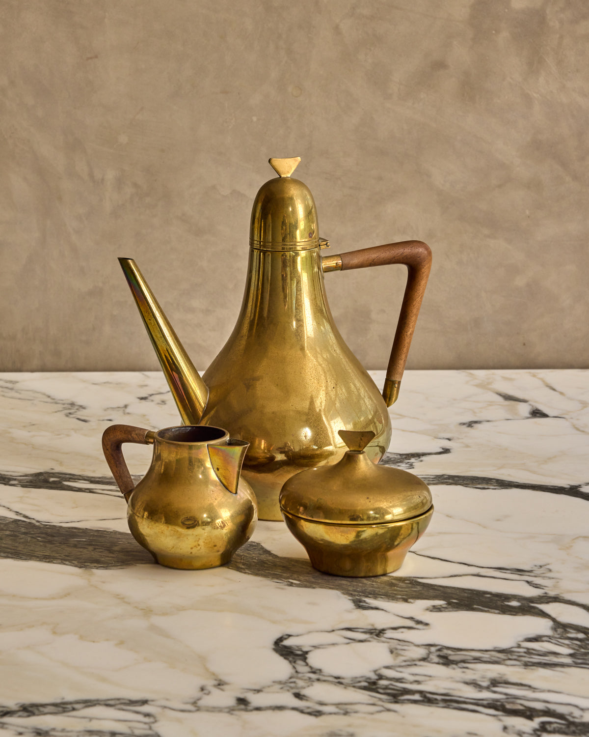 Brass Tea Set