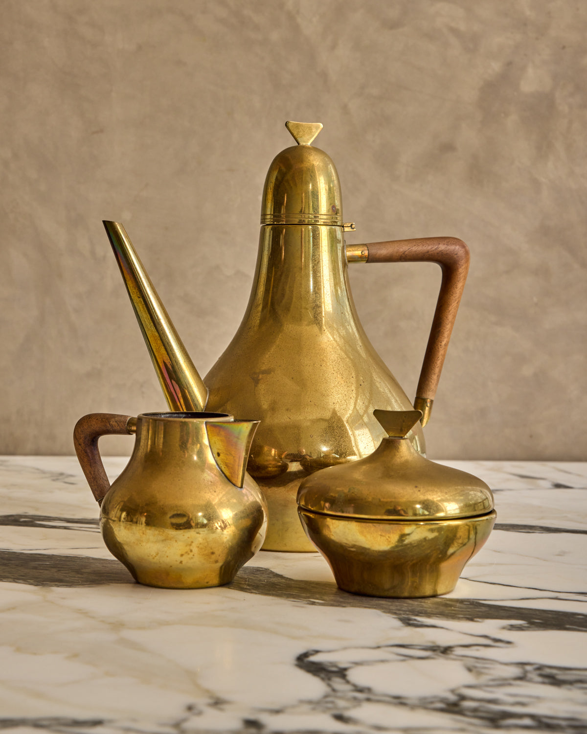 Brass Tea Set