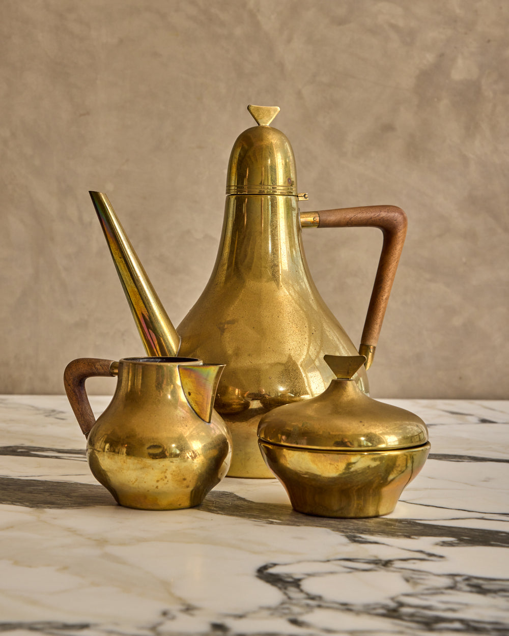 Brass Tea Set